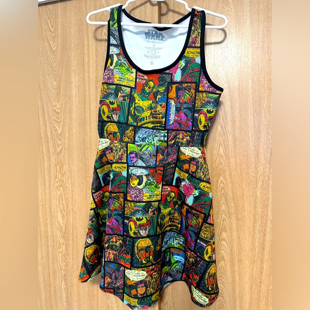 Rare Her Universe Star Wars Comic Dress